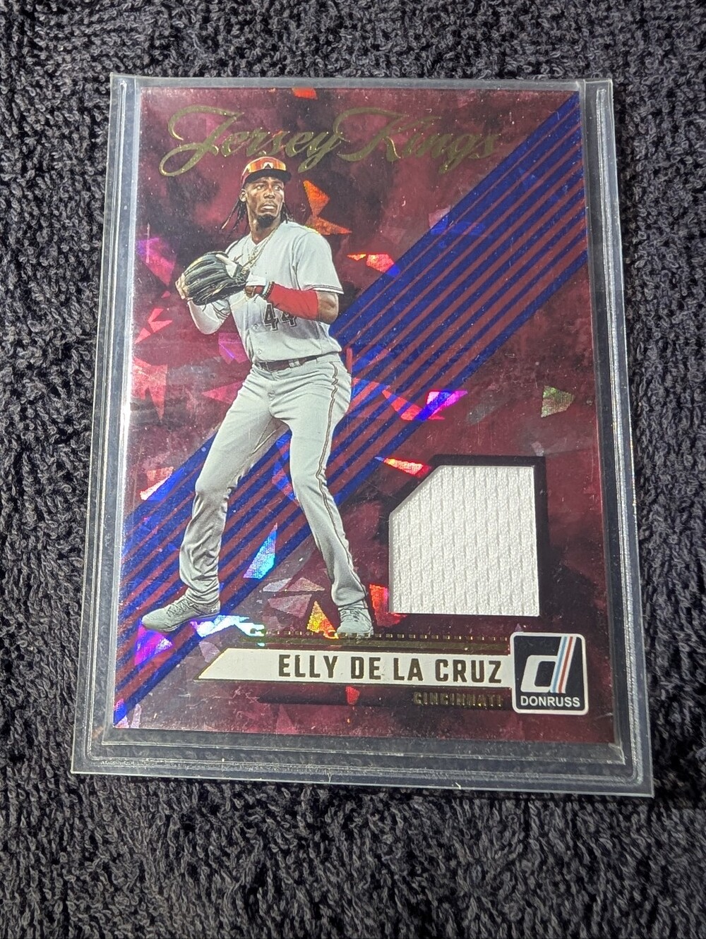 2024 Panini Donruss - Jersey Kings Elly De La Cruz #JK-EDC (MEM, RC)